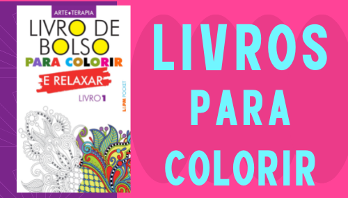 livros para colorir antiestresse