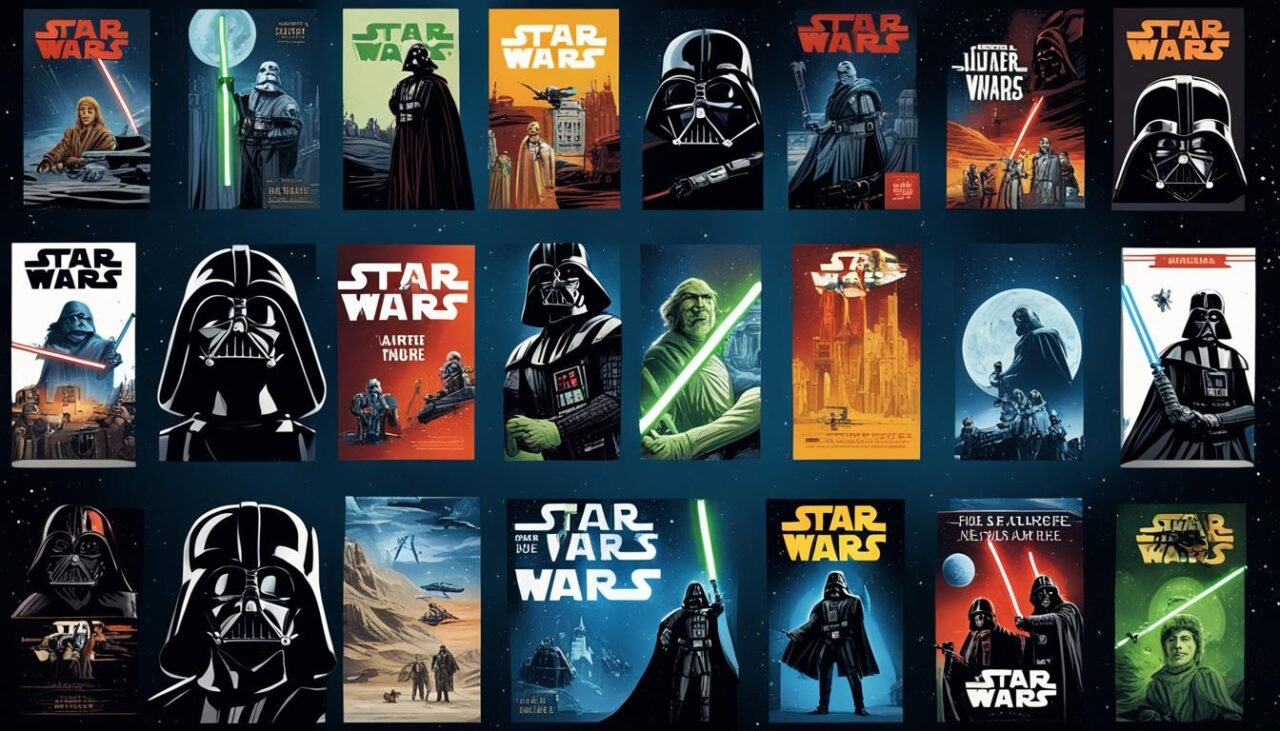 guia de livros star wars