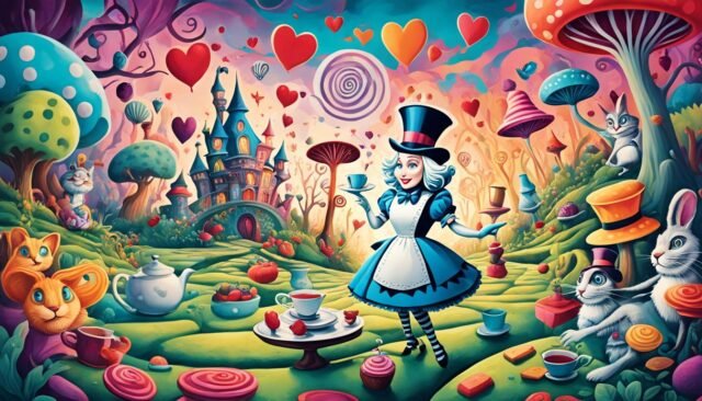 livro alice no pais das maravilhas