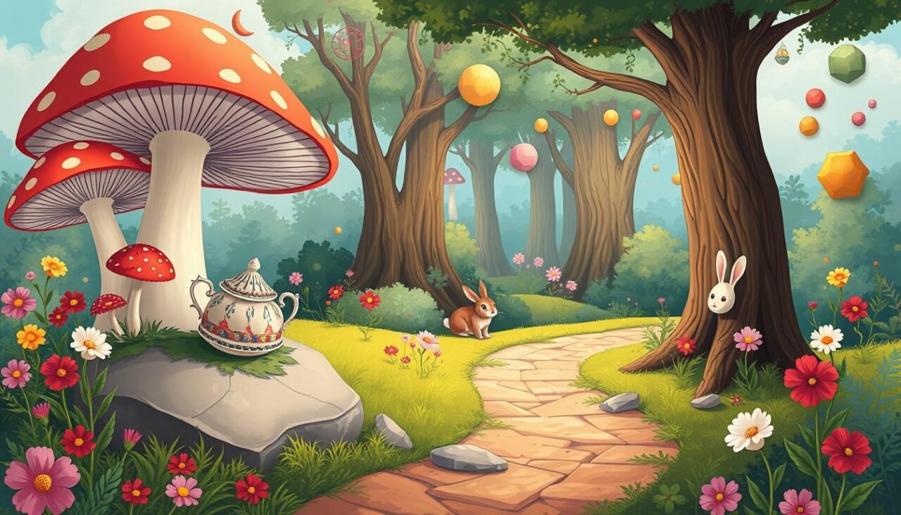 Alice's Adventures in Wonderland para leitura em inglês