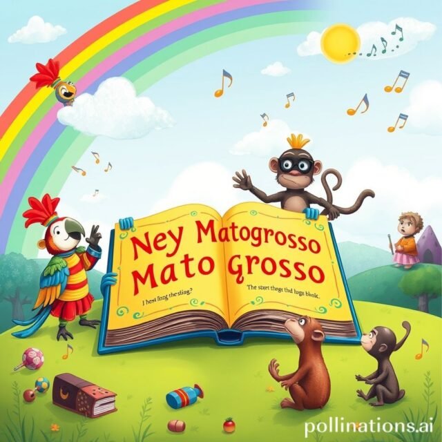 Livro infantil sobre Ney Matogrosso apresenta narrativa superficial que não consegue transmitir a moral da história. filename-36