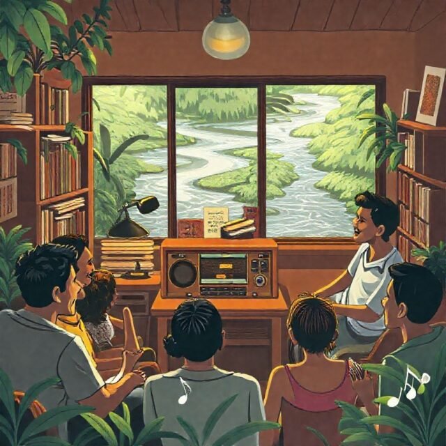 História da Rádio Araguaia FM é transformada em livro narrando sua trajetória e impacto na comunidade. filename